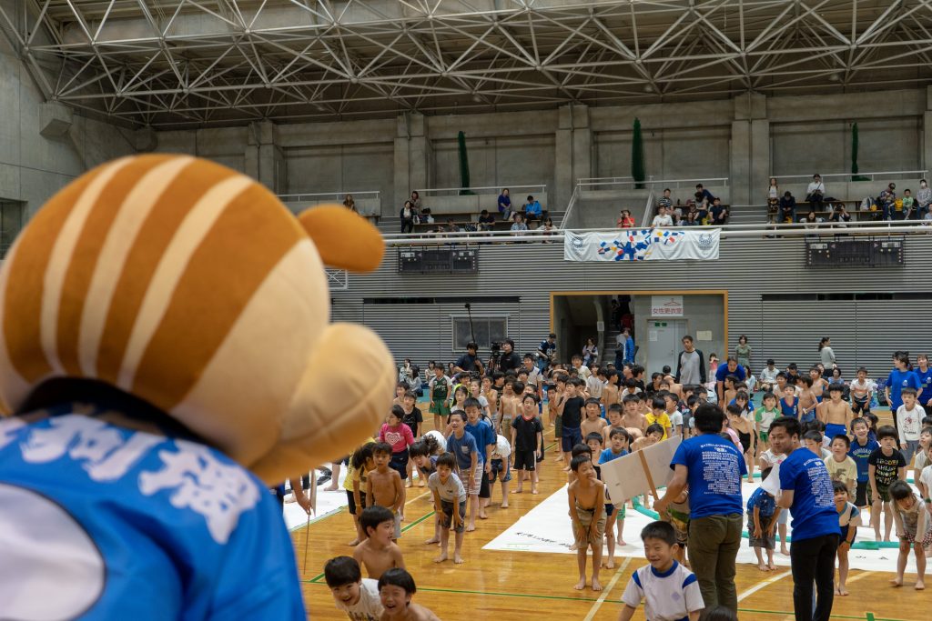 わんぱく相撲新宿区大会 ぼったくりすと体操